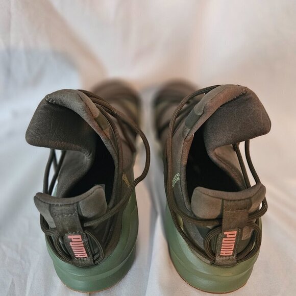 Army Green Puma Fierce VR Ropes Women Training Sneakers  Size 9.5 Women - Picture 3 of 6